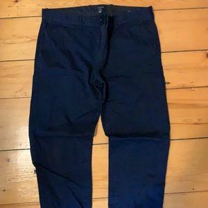 J crew chinos navy slim fit 34x34